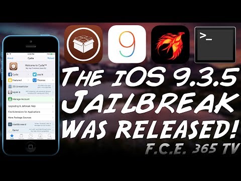 iOS 9.3.5 JAILBREAK WAS RELEASED | How to Jailbreak iPhone 4S, iPhone 5, iPhone 5C, ETC. Video