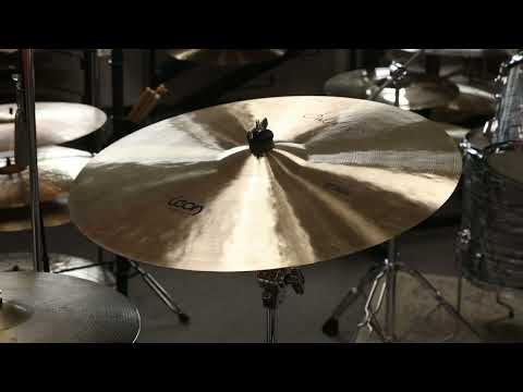 Leon 22" Ride Vintage Medium Thin With Taper Ride Cymbal 2560g image 4