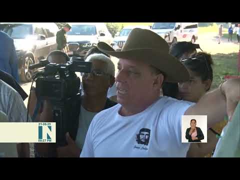 Presidente de Cuba visita termoeléctrica de Mayabeque