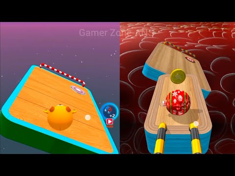 Sky Rolling Ball 3D Vs Going Balls - Same Level, SpeedRun Gameplay, Android IOS, Amaizing Fun part 6