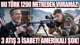 Amerikan General Türk Askerini Küçümsedi! 😮 1200 Metre Mesafeden 40 Yıllık Rekoru Kırdı!