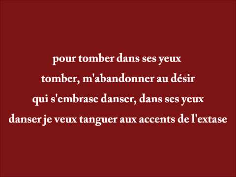 1789 Les amants de la bastille - Tomber dans ses yeux - Paroles