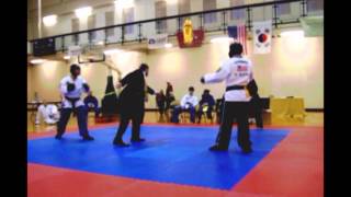 preview picture of video 'AMAI Taekwondo - Spencer O'Donnell sparring 2012-2013'