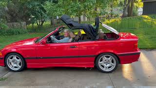 42k-Mile 1999 BMW M3 Convertible 5-Speed Top Down Function