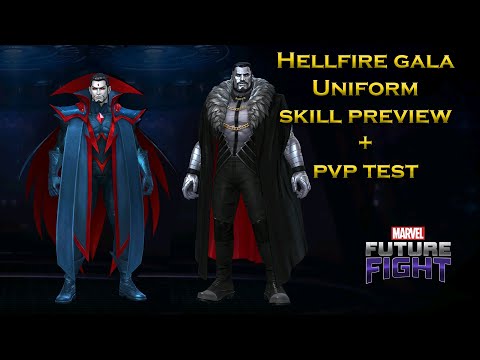 Mr. Sinister & Colossus Hellfire Gala Uniform Timeline Battle Test on Autoplay - Marvel Future Fight