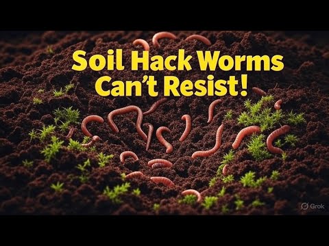 The ONE Thing Missing From Your Soil to Attract THOUSANDS of Earthworms