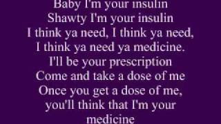 Plies Ft. Keri Hilson - Medicine (LYRICS!!!)