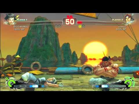 SSF4 Rank Match  BIGDANMUL (MK)  vs  nunu2 (HW)