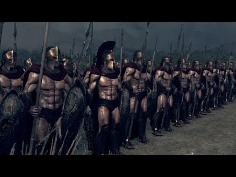 300 Spartan VS Massive Persian Army / #300 / Epic Battle / Total War  ROME 2