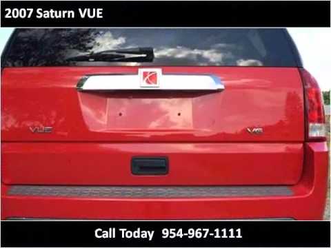 2007 Saturn VUE Used Cars Hollywood FL