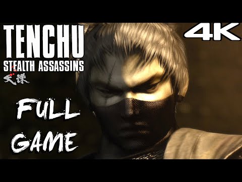 TENCHU STEALTH ASSASSINS Gameplay Walkthrough FULL GAME (Grandmaster Rank) 0 Alarms 4K 60FPS