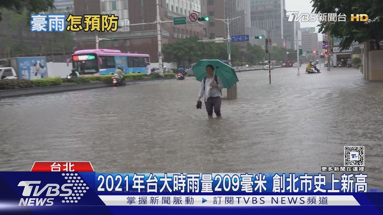 當心了!極端氣候來臨 全台面臨強降雨淹水挑戰