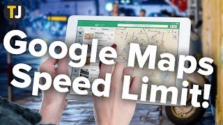 How to Show the Speed Limit on Google Maps!
