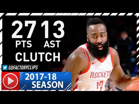 James Harden Full Highlights vs Sixers (2017.10.25) - 27 Pts, 13 Ast, CLUTCH!