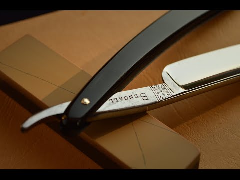 SOLD straight razor presentation Bengall T.R. Cadman & Sons