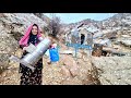 Bringing A Heater For Nargis In The Rain And Storm