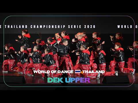 DEK UPPER | 1st Place Pre-Junior Team Division | World of Dance Thailand 2026 | #WODThailand26