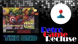 Marvel Super Heroes in War of the Gems (1996) Super Nintendo Famicom SNES ending [Retro Gaming]
