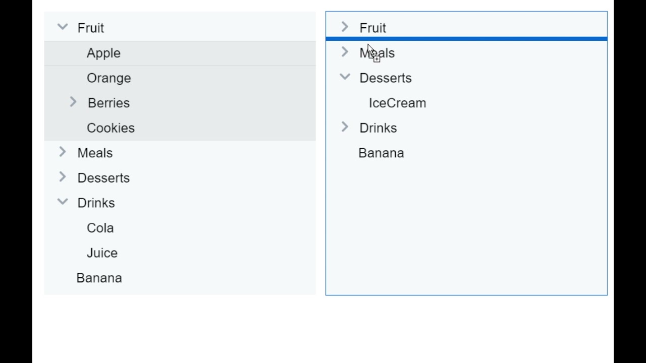 React Complex Tree Demo