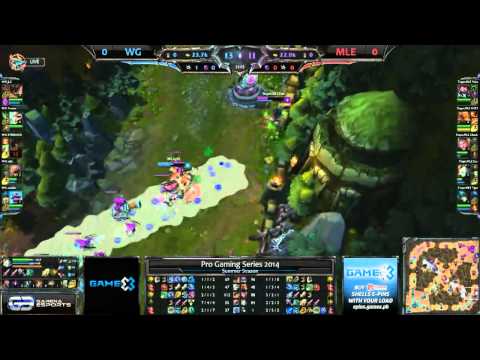 PGS 2014 Summer Season - W6D3 - Wargods vs Ttsprt  Manila Eagles - Game 1