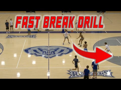 Fast Break Drill for Basketball Practice - "11 Man Break" thumbnail