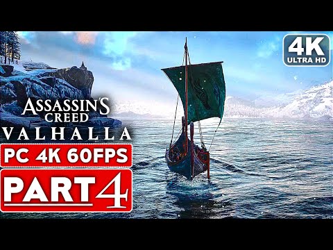 ASSASSIN'S CREED VALHALLA Gameplay Walkthrough Part 4 [4K 60FPS PC] - No Commentary (FULL GAME)