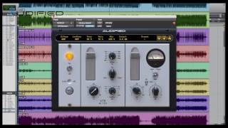 Video thumbnail for U78 Saturator: Mixing Big Rock Drums by Audified