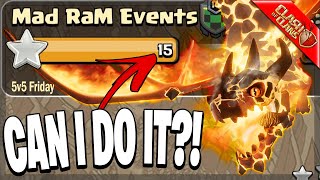 GOING FOR A SOLO PERFECT WAR WITH ONLY SUPER DRAGONS! - 5v5 Friday (Clash of Clans)