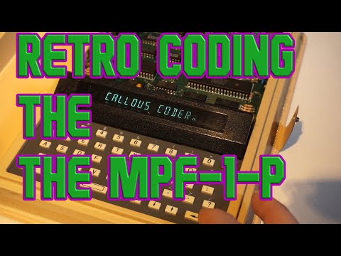 Z80 programming on the MPF-1-P