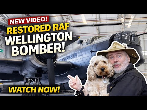 The Restored Wellington Bomber | RAF Museum Midlands Bomber Command Exhibition