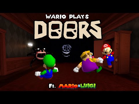 Wario Plays: Roblox Doors Ft. Mario and Luigi