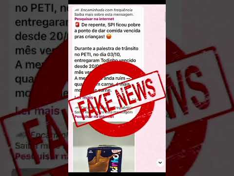 Prefeitura de São Pedro do Ivaí desmente Fake News sobre produtos vencidos