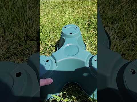 $20  DIY Herb Tower | Vertical Garden on a Budget #verticalgardening #dollartreefinds #shorts