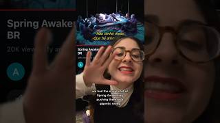 the real spring awakening #springawakening #theatrekid #musicaltheatre  #leamichele #jonathangroff