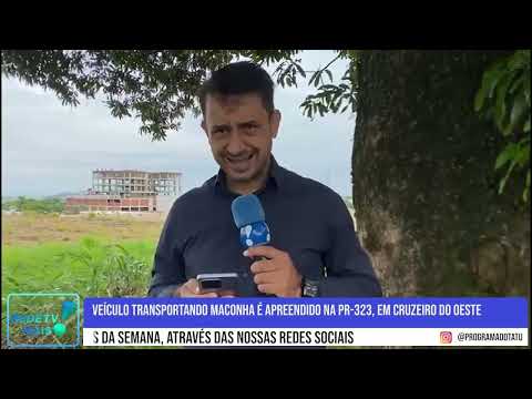 Veículo transportando maconha é apreendido na PR-323, em Cruzeiro do Oeste