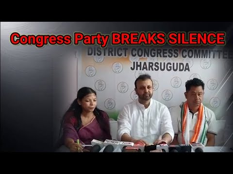 Congress party BREAKS SILENCE #news #odisha