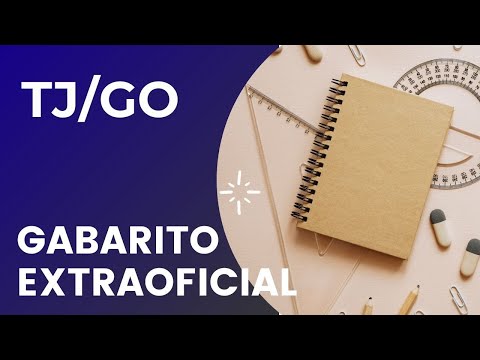 Gabarito EXTRAOFICIAL de Administração Pública TJ GO
