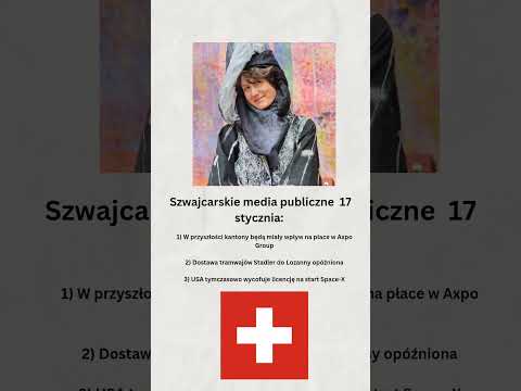 Szwajcarskie media publiczne 17  stycznia