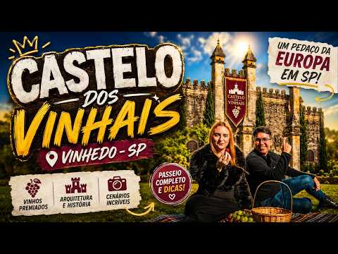 Café Colonial no Castelo dos Vinhais: Vinhedo, SP - Tour Completo e Piquenique
