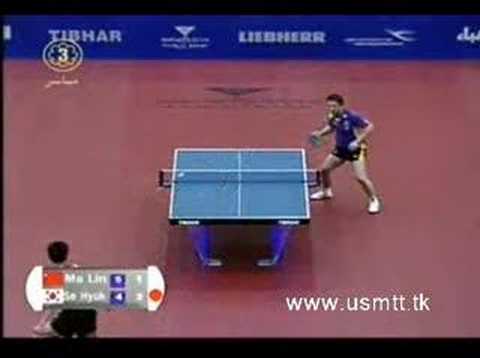 Joo VS Ma Lin --- Kuwait Open 2008