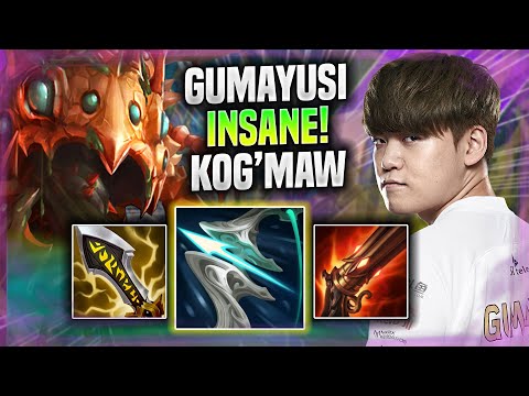 GUMAYUSI IS INSANE WITH KOG'MAW! - T1 Gumayusi Plays Kog'maw ADC vs Jinx! | Preseason 2022