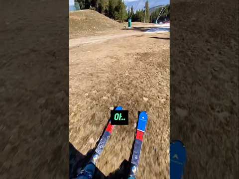 스키장 경고문을 무시한 남자의 최후