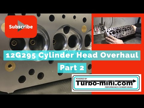 Classic Mini Cooper 12G295 Cylinder head restoration, modified & flowbench tested part 2.