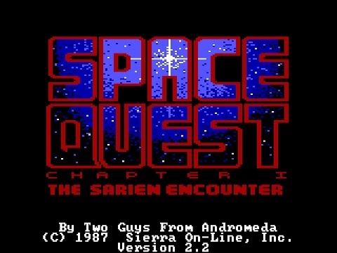 Space Quest (AGI) Playthrough [Tandy]