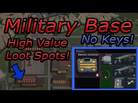 .12 Military Reserve High Value Military Tech Loot Guide + Farming Spots. (No Keys)
