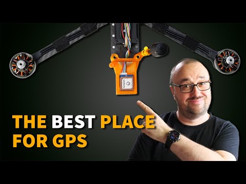 Where to install GPS on an FPV drone?
