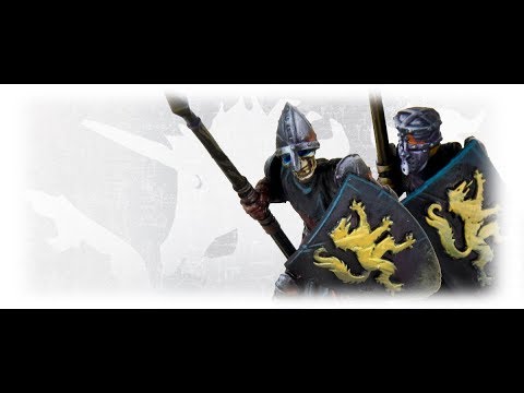 Undead Skeleton Warrior with spear