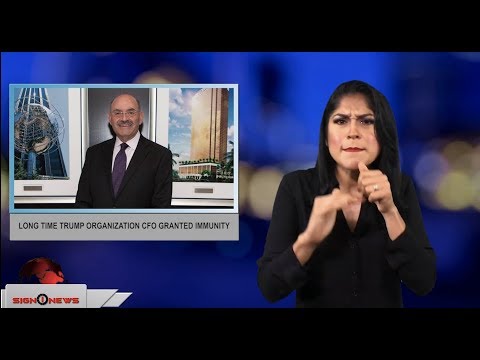 Long time Trump organization CFO granted immunity (ASL - 8.24.18)