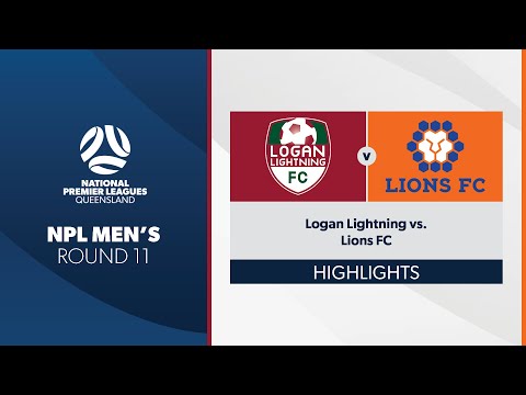 NPL Men's R11 - Logan Lightning vs. Lions FC Highlights