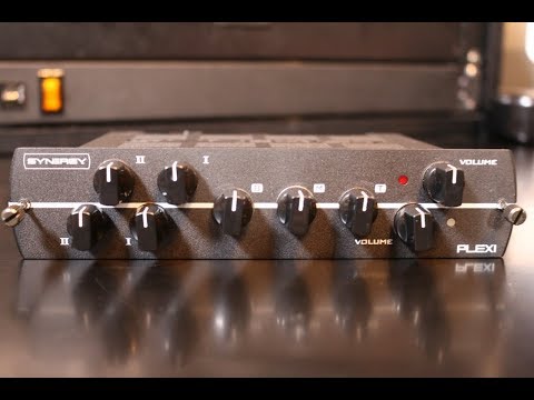 Synergy Plexi Module 2-Channel All-Tube Preamp 2017 - Black image 4